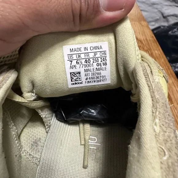 Adidas Yeezy 500 Super Moon Yellow DB2966 Men’s Size US 7 2018 - Picture 4 of 8